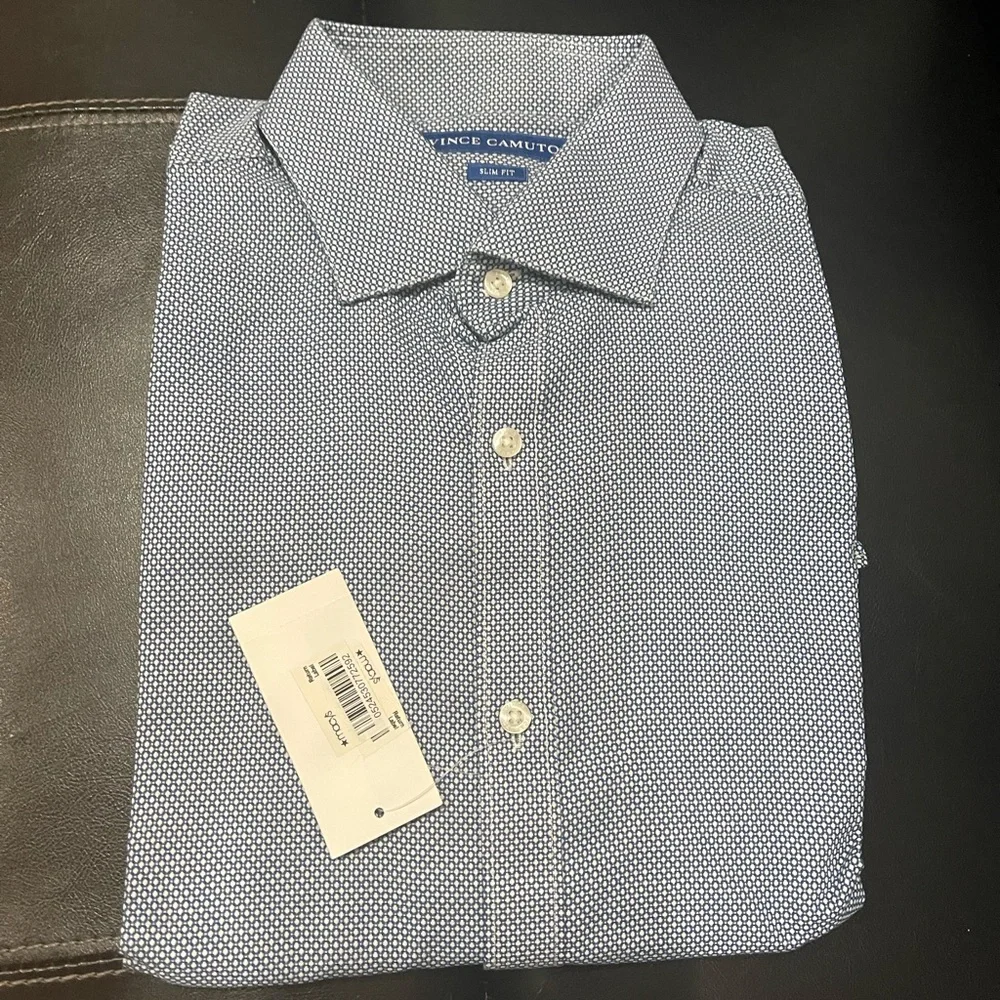 NWT Vince Camuto Dress Shirt Sz 15.5 - Picture 2 of 6